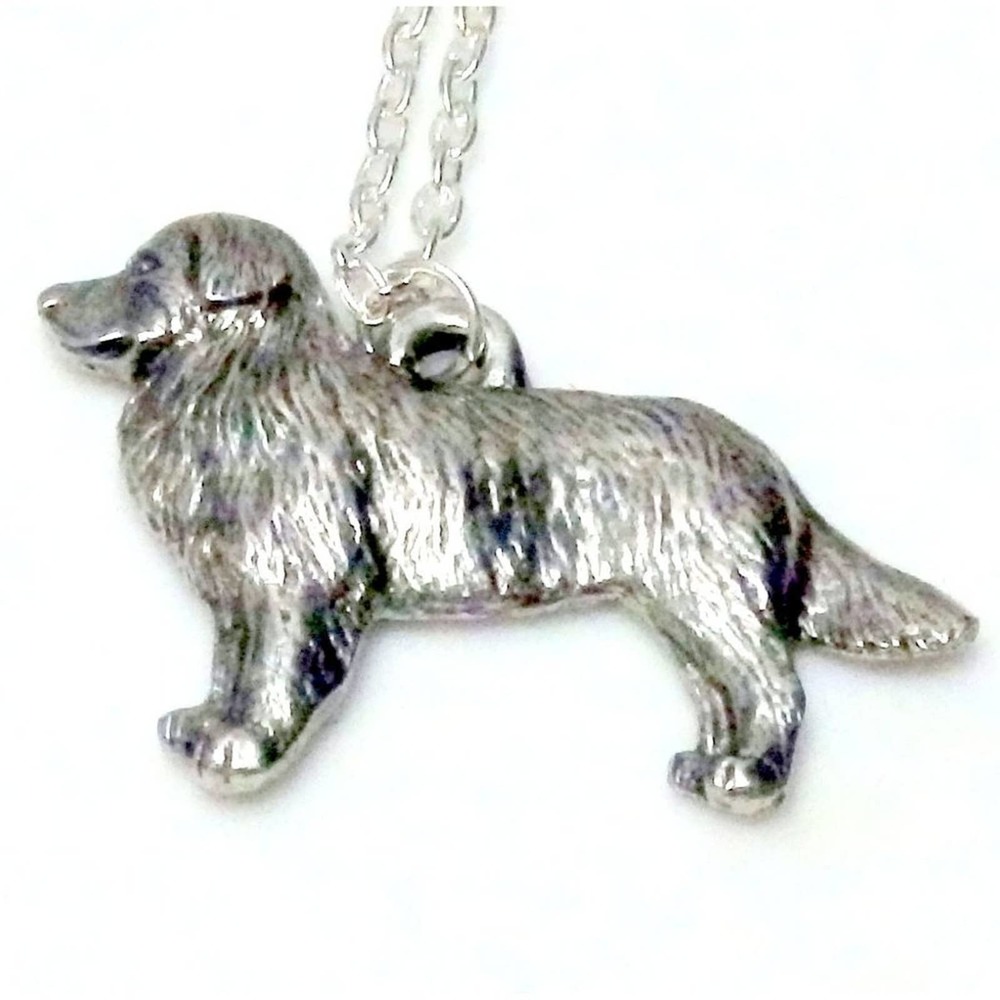 Border Collie Dog Necklace 1531